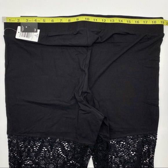 Torrid Women’s Plus Size Mesh & Floral Black Premium Legging Large 1X 2X 3X 4X - Picture 13 of 14